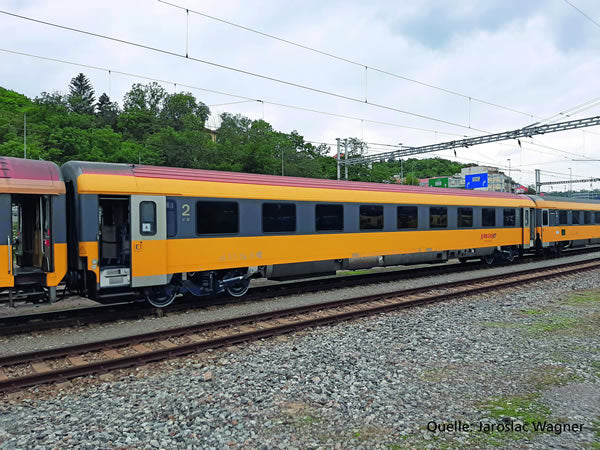 Piko 58536 HO Scale 1/87 Passenger Car 2nd Cl. Regiojet VI