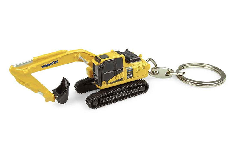Universal Hobbies 5854  Scale Komatsu PC210 LC-11 Hydraulic Excavator Key Ring