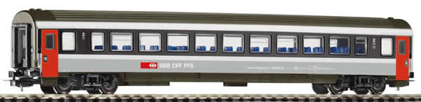Piko 58669 HO Scale 1/87 SBB Passenger Car Bpm Gray