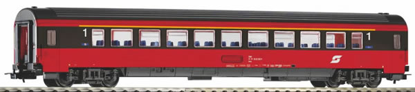 Piko 58681 HO Scale 1/87 Amz IC Passenger Coach 1 Cl. ÖBB V Red