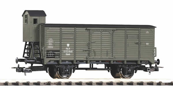 Piko 58928 HO Scale 1/87 G02 Boxcar w/Brake Cab PKP III