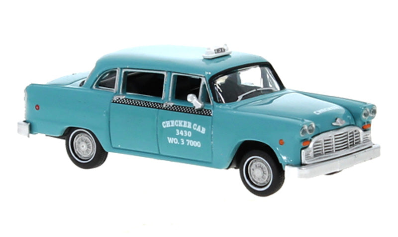 Brekina 58937 1/87 Scale Detroit Taxi - 1974 Checker Cab high quality