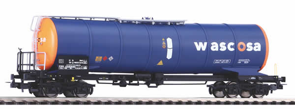 Piko 58962 HO Scale 1/87 Gravity Tankcar Wascosa VI Orange/Blue