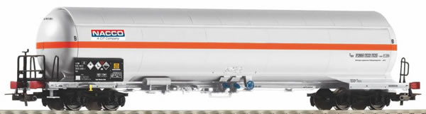 Piko 58973 HO Scale 1/87 LPG Tank Car w/Sunshield Nacco NL VI