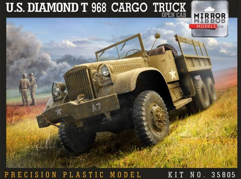 Mirror Models 35805 1/35 US Diamond T 968 Cargo Truck w/Open Cab (D)