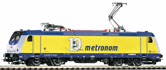 Piko 59045 HO Scale 1/87 ~BR 185.2 Electric w/2 Pans Metronom VI