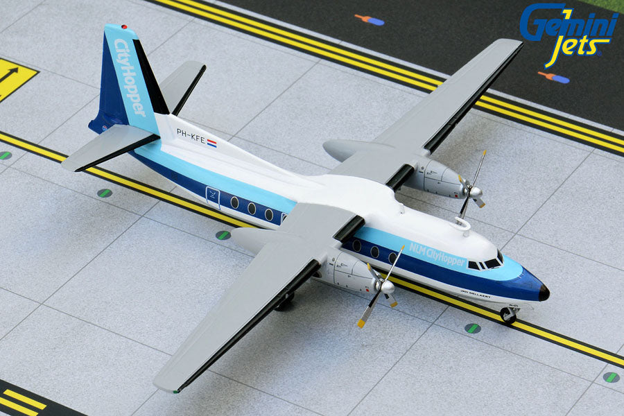 Gemini Jets 1/200 G2KLM845 Gemini200 Klm Cityhopper F-27 1/200 1980'S Livery Reg#Ph-Kfe
