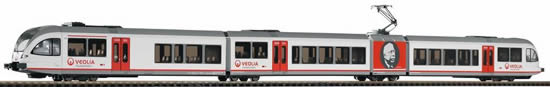 Piko 59336 HO Scale 1/87 ~Stadler GTW 2/6 Electric Railcar Veolia VI