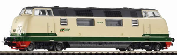 Piko 59717 HO Scale 1/87 ~BR 220 Diesel Ferrovie Padana w/New Logo