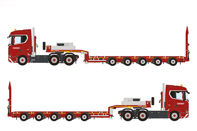 WSI 5983001 1/50 Scale Nooteboom - Scania R Normal CR20N 6x4