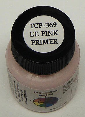 Tru-Color Paint 369 All Scale Railroad Color Acrylic Paints - 1oz 29.6ml -- Light Pink Primer