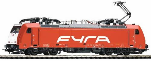 Piko 59955 HO Scale 1/87 BR 186 Electric w/4 Pans FYRA VI Red