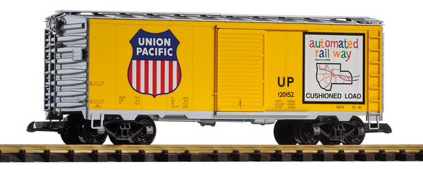 Piko 38831 G Scale UP Steel Boxcar 120152, Armour Yellow (New #)