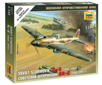 Zvezda 6125 1/144 IL2 Mod 1941 Fighter (Snap)