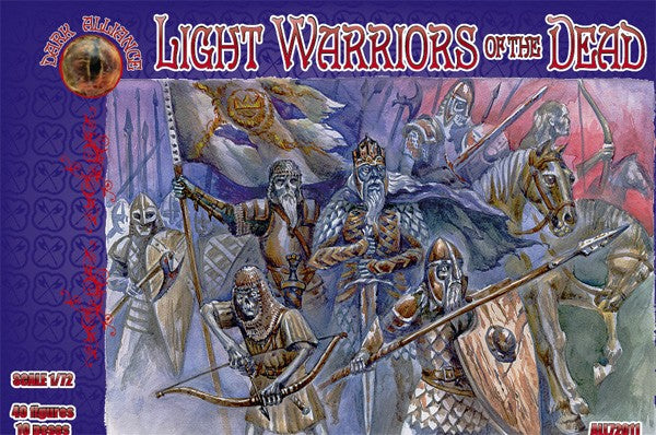 Alliance Figures 72011 1/72 Light Warriors of the Dead Figures (40)