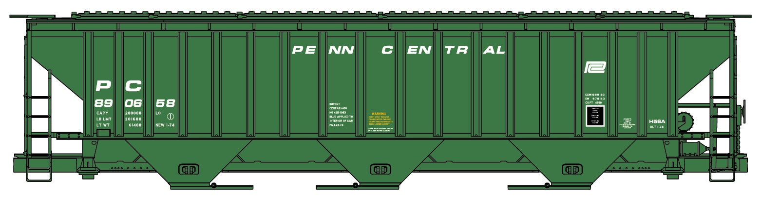 Accurail 6523 Ho Pullman Std Cvd Hop Pc