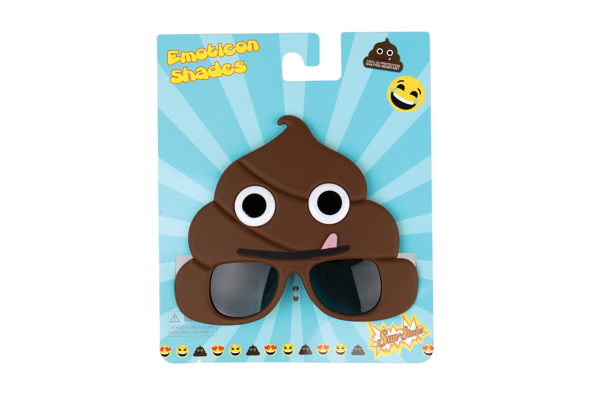 Sunstaches SG2355 Sunstaches Poo Emoji
