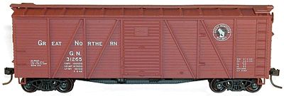 Accurail 71072 Ho 40'Wood Boxcar Gn