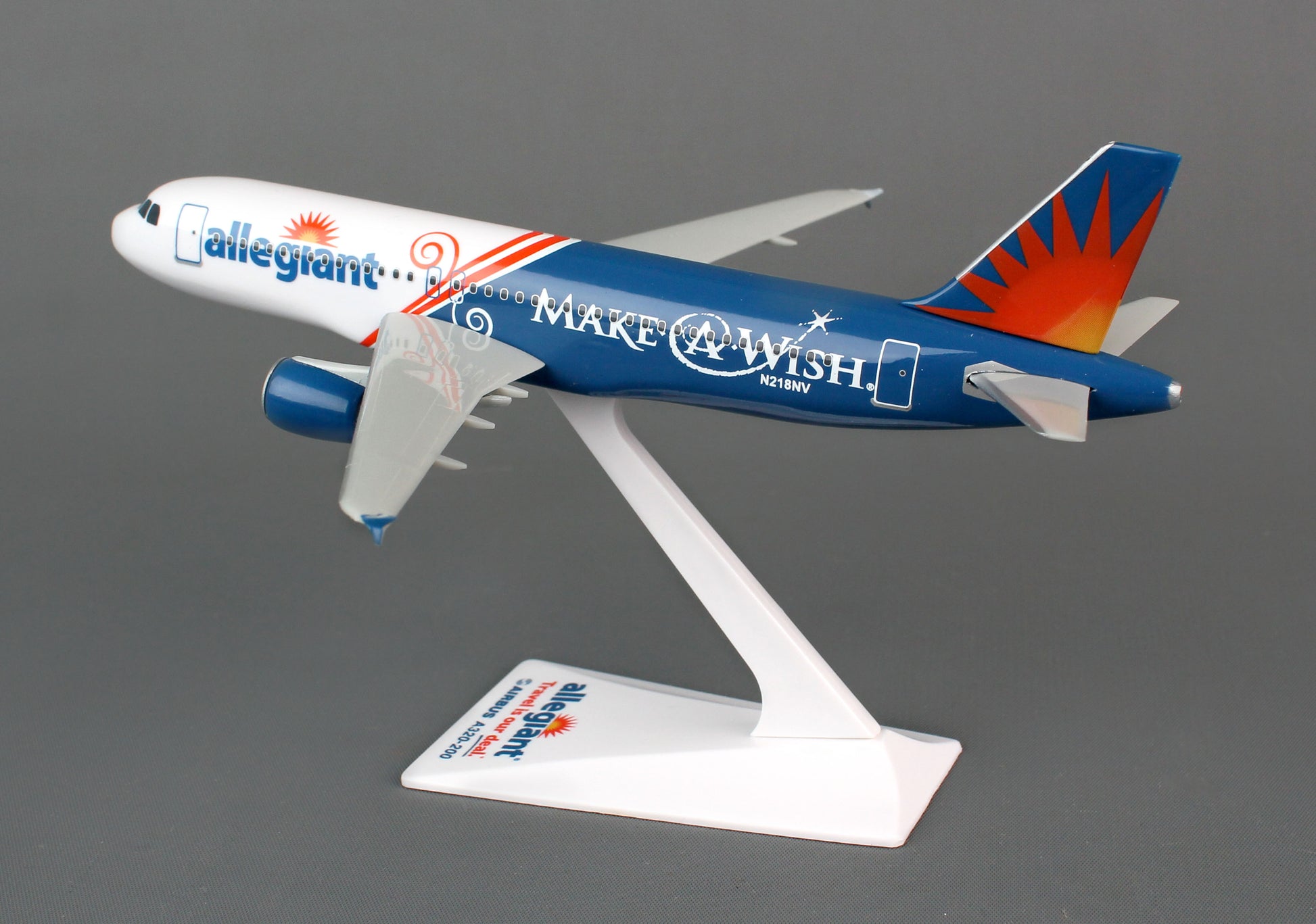 Flight Miniatures LP0562 A320 Allegiant 1/200 Make A Wish