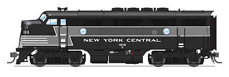 Broadway Limited 6655 HO Scale EMD F3 A-Unpowered B Set - Sound and DCC - Paragon4 -- New York Central 1616, 2406 (Lightning Stripe, black, gray)
