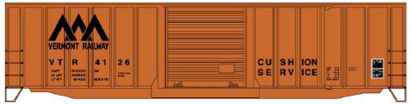 Accurail 5655 Ho 50'Ep Steel Boxcar Vr