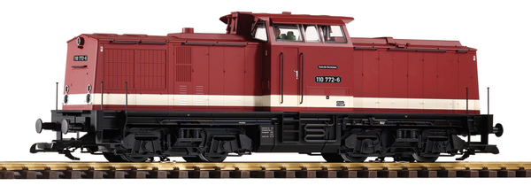 Piko 37568 G Scale DR IV BR110 Diesel Wine Red