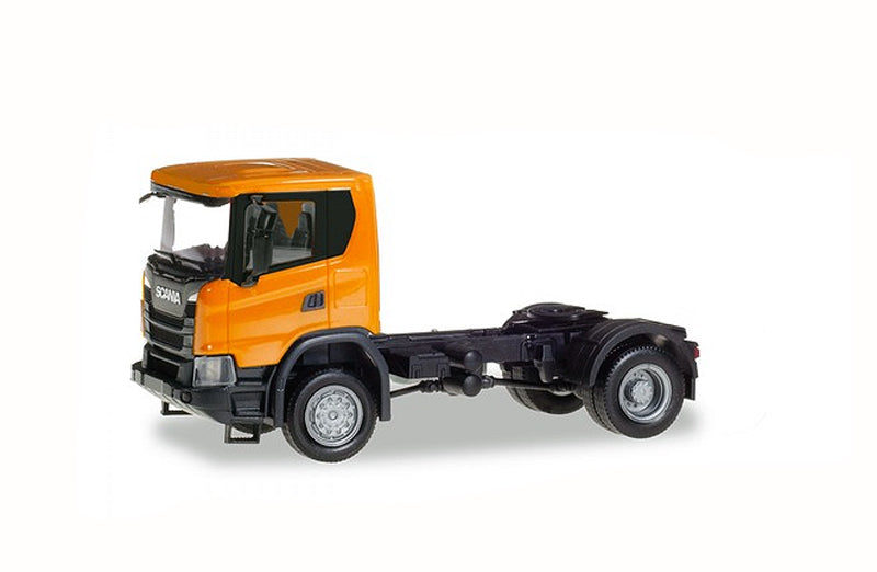 Herpa 309776 1/87 Scale Scania Cg 17 Tractor 2 Axle Orange High
