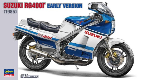 Hasegawa 21509 1/12 1985 Suzuki RG400r Early Version Motorcycle