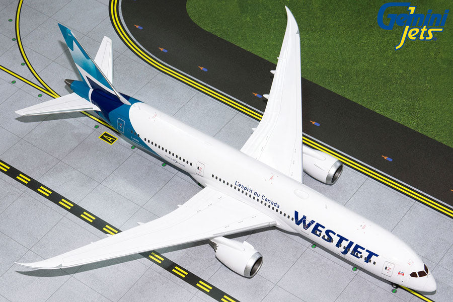 Gemini Jets 1/200 G2WJA826 Gemini200 Westjet 787-9 1/200 New Livery Reg#C-Gudh