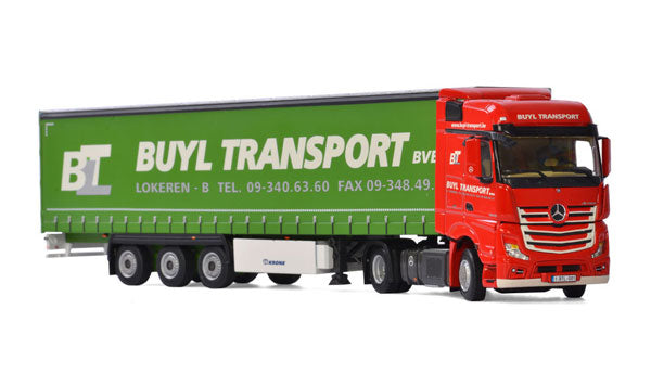 WSI 01-1866 1/50 Scale Buyl Transport - Mercedes-Benz Actros Mp4 Big Space