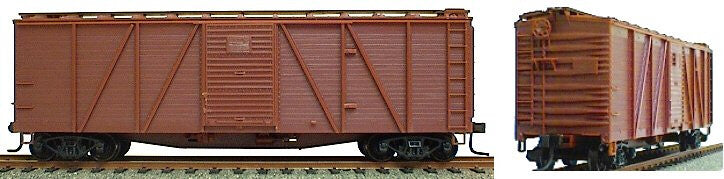Accurail 7100 Ho 40' Wood Boxcar Undec