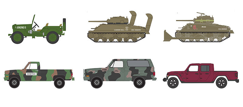 Greenlight 61020-CASE 1/64 Scale Battalion 64 Series 2
