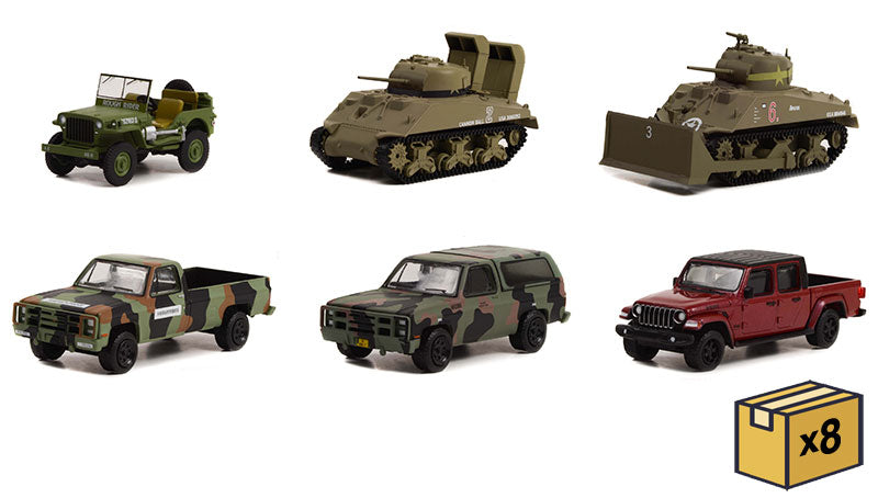 Greenlight 61020-MASTER 1/64 Scale Battalion 64 Series 2