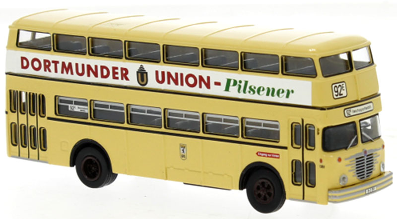 Brekina 61258 1/87 Scale BVG - Dortmunder Union Pilsener