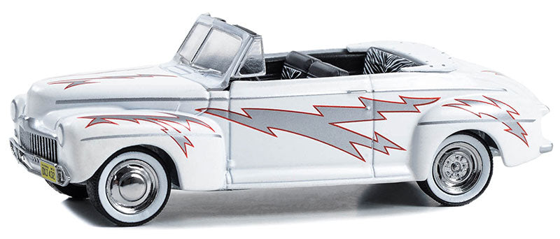Greenlight 62010-A 1/64 Scale Greased Lightnin' - 1948 Ford De Luxe Convertible