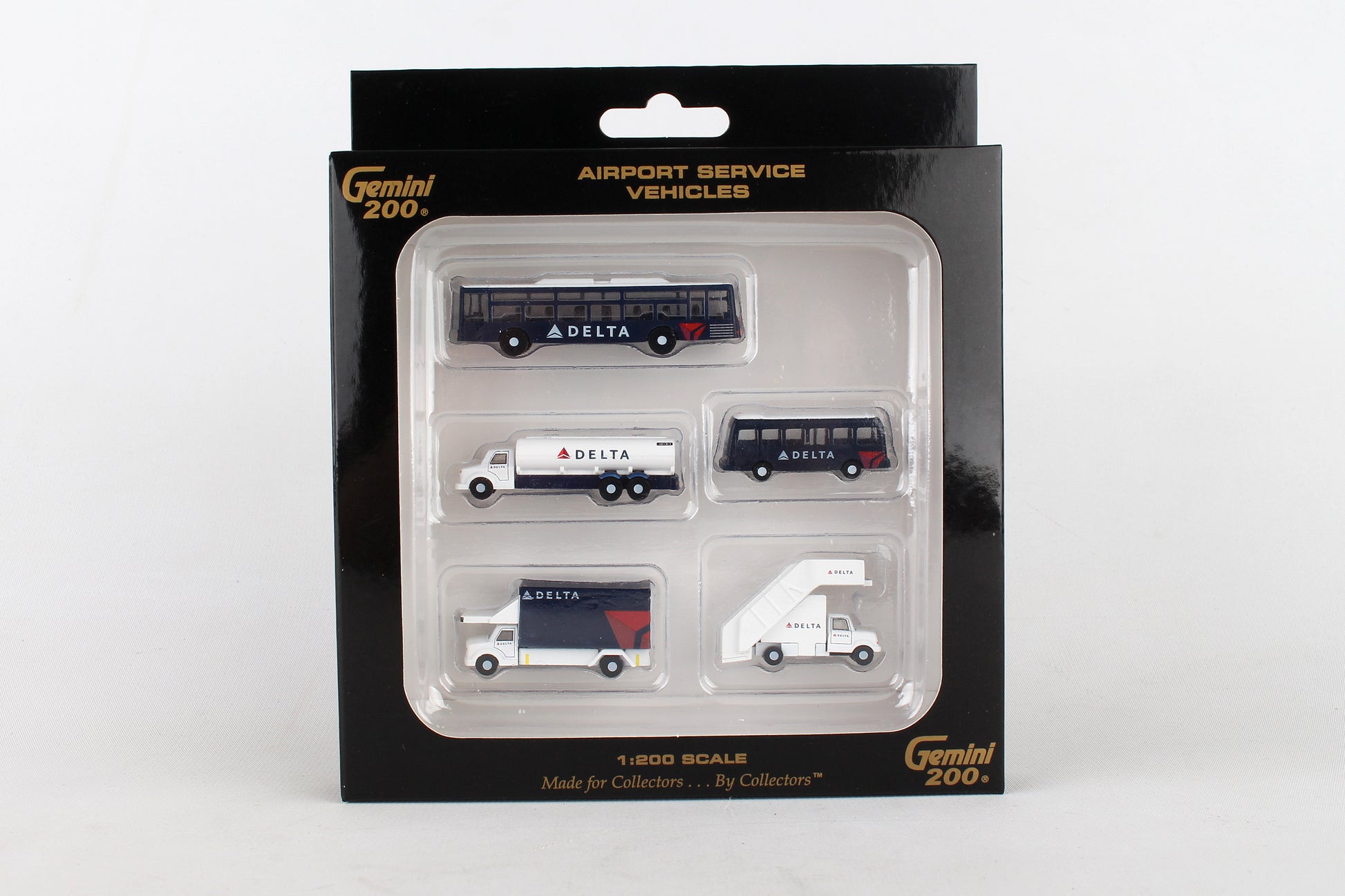 Gemini Jets 1/200 G2DAL720 Gemini200 Delta Ground Service Equipment Trucks 1/200