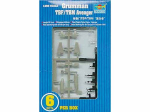 Trumpeter 6212 1/350 TBF/TBM Avenger Aircraft Set for USS Essex (6/Bx)