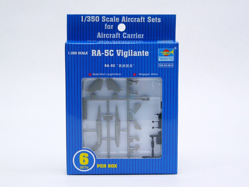 Trumpeter 6218 1/350 RA5C Vigilante Aircraft Set for USS Nimitz (6/Bx)