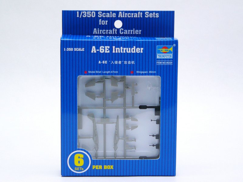 Trumpeter 6224 1/350  A6E Intruder Aircraft Set for USS Nimitz (6/Bx)