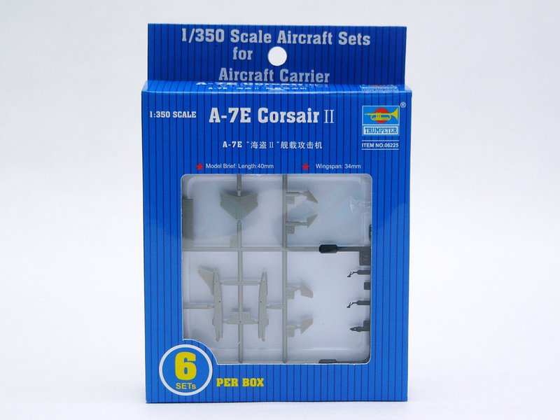 Trumpeter 6225 1/350 A7E Corsair Aircraft Set for USS Nimitz (6/Bx)