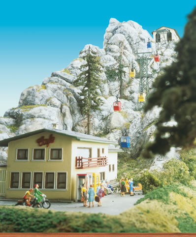 Brawa 6280 HO Scale Kanzelwand Cableway Set -- Kit