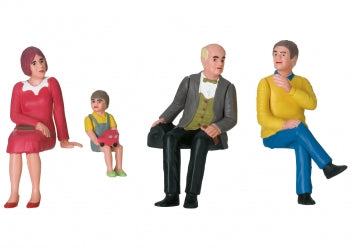 LGB 53011 G Scale Nostalgia Figure Set -- pkg(4)