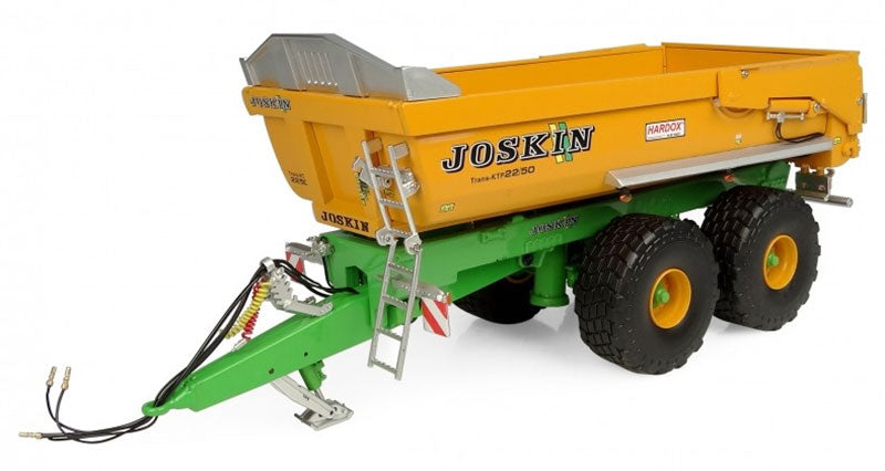Universal Hobbies 6355 1/32 Scale Joskin Trans-KTP 22/50 Dump Trailer Made of diecast