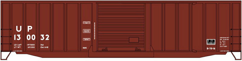 Accurail 5656 Ho 50'Steel Boxcar Up