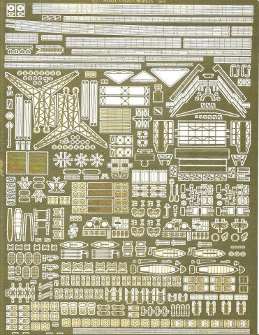 White Ensign Models 35188 1/350 HMS Cornwall 1940 Detail Set for TSM (D)