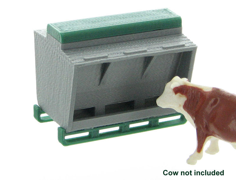 3D To Scale 64-314-GY 1/64 Scale Livestock Feeder -