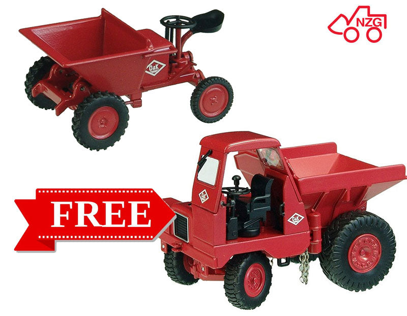 NZG 644-645-COMBO 1/50 Scale O&K - Motrak S8 Dumper #645 + O&K