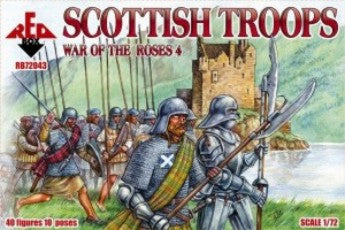 Red Box Figures 72043 1/72 War of the Roses: Scottish Troops (40)
