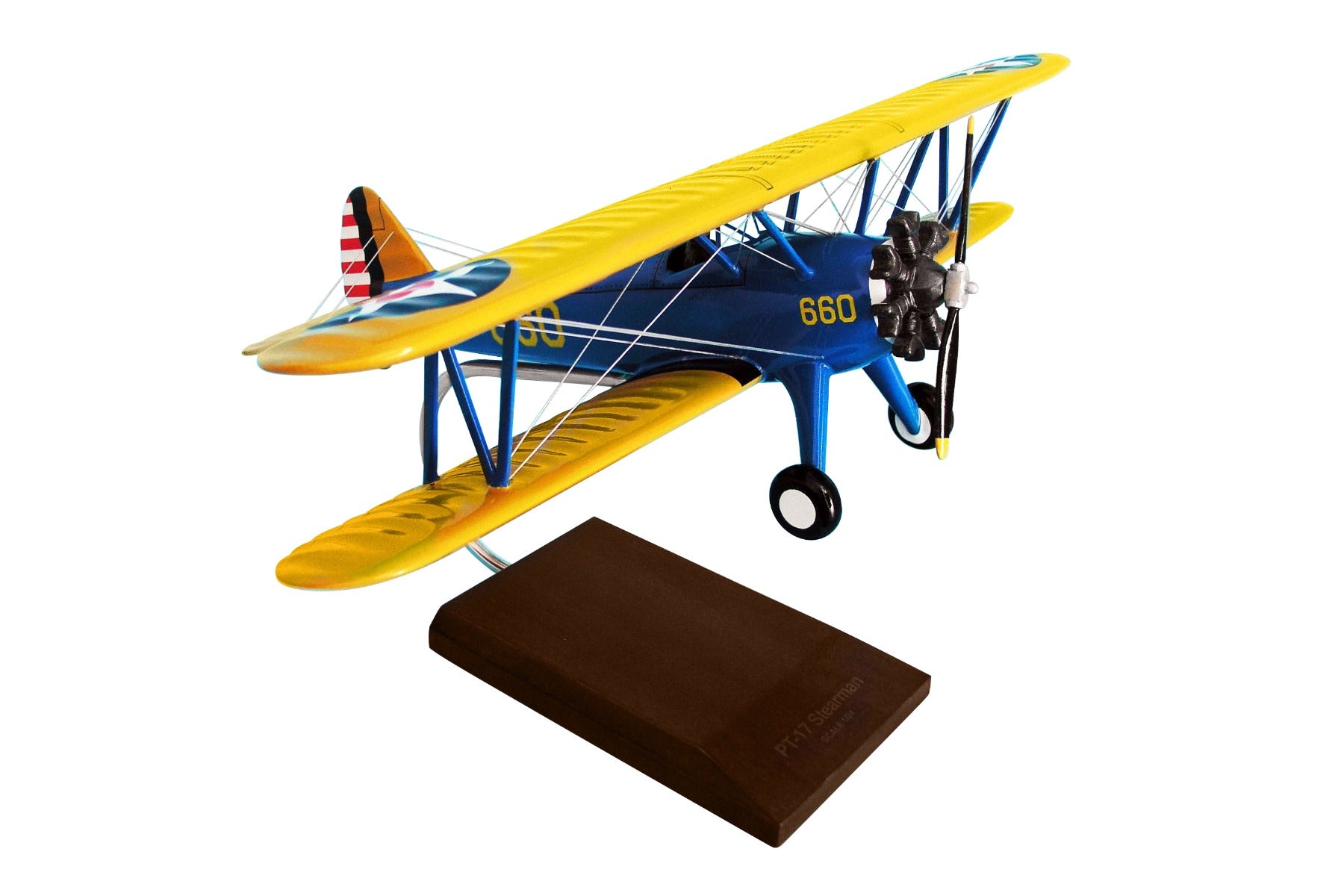 Executive Series A0224 Exec Ser Pt-17A Stearman Kaydet (Army) 1/24 (Apt17T)