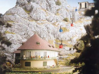 Brawa 6560 N Scale Cable Car Set -- Kit